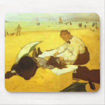 Edgar Degas - At the Beach mousepads