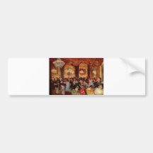 Edgar Degas - Ball Dinner Copy Menzell oil Theatre Bumper Stickers