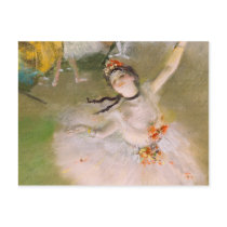 The MUSEUM Artist Series Edgar Degas Ballerina Postcard