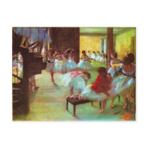 Edgar Degas Ballerina Postcard