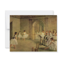 Edgar Degas-Ballerinas Invites