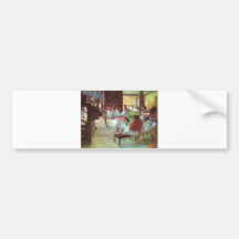 Edgar Degas - Ballet 1879-80 Shoe Stair Dancer Oil Bumper Sticker