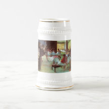 Edgar Degas - Ballet 1879-80 Shoe Stair Dancer Oil Mug