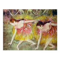 Edgar Degas - Ballet dancers postcards