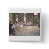 Edgar Degas - Ballet Rehearsal Class 1873 oil Buttons