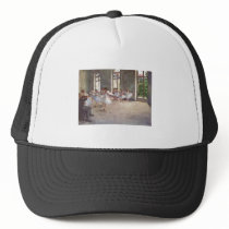Edgar Degas - Ballet Rehearsal Class 1873 oil Mesh Hat