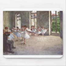 Edgar Degas - Ballet Rehearsal Class 1873 oil Mousepads