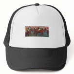Edgar Degas - Before Start Jockeys Train 1883-90 hats