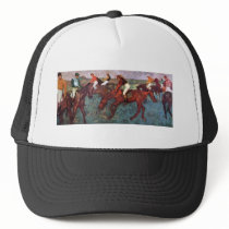 Edgar Degas - Before the start (Jockeis during tra Trucker Hat