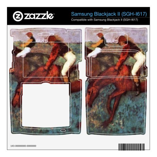 Edgar Degas - Before the start (Jockeis during tra Samsung Blackjack II Skin