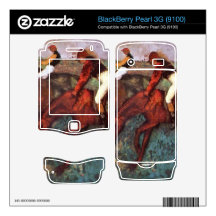 Edgar Degas - Before the start (Jockeis during tra Skin For BlackBerry Pearl