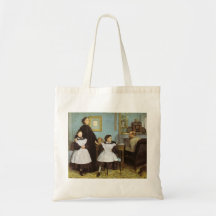 Edgar Degas - Bellelli Family Tote Bags