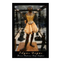 Edgar Degas: Bronze Ballerina Study posters by moonrisings Edgar Degas: Bronze Ballerina Study posters