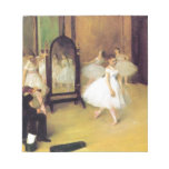 Edgar Degas - Dance Class Note Pad