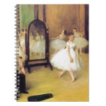 Edgar Degas - Dance Class Spiral Notebook