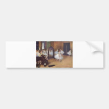 Edgar Degas - Dance Hall 1872 dancer ballerina oil Bumper Stickers