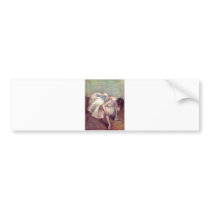 Edgar Degas - Dancer 1881-83 Ballet Stretch pastel Bumper Stickers