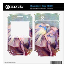 Edgar Degas - Dancer BlackBerry Decals