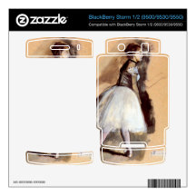 Edgar Degas - Dancer in step position BlackBerry Skins
