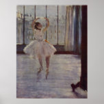Edgar Degas - Dancer @ Photographer 1877-78 oil Poster