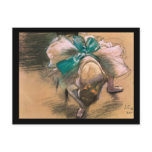 Edgar Degas Dancer Tying Her Shoe Ribbons Post Card