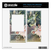 Edgar Degas - Dancer with a bouquet of flowers (Th HTC Touch Pro Skins
