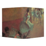 Edgar Degas Dancers Climbing A Stair 3 Ring Binder