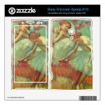 Edgar Degas - Dancers in green Xperia X10 Mini Pro Skins