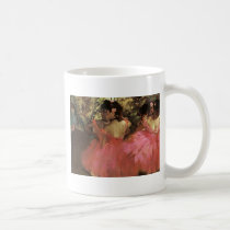 Edgar Degas - Dancers in Pink mugs