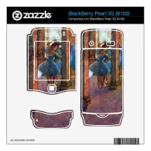 Edgar Degas - Dancers in the foyer BlackBerry Pearl 3G Decal
