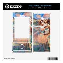 Edgar Degas - Dancers in the landscape HTC Touch Pro Skin