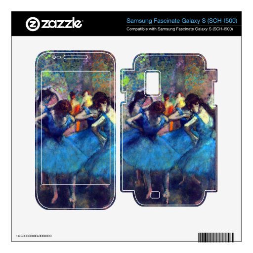 Edgar Degas - Dancers Samsung Fascinate Decals