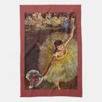 Edgar Degas - End of the arabesque kitchen towels