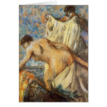 Edgar Degas Femme sortant du bain Card