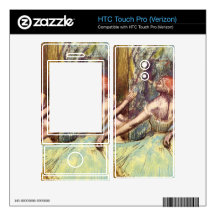 Edgar Degas - Four dancers behind the scenes HTC Touch Pro Skins