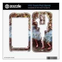 Edgar Degas - Four dancers behind the scenes HTC Touch Pro2 Skin