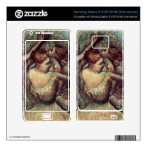 Edgar Degas - Four dancers in half figure Samsung Galaxy S II Skins