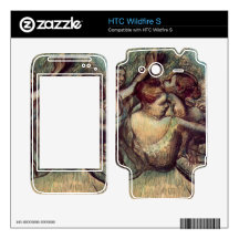 Edgar Degas - Four dancers in half figure HTC Wildfire S Decal