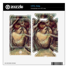 Edgar Degas - Four dancers in half figure HTC Aria Skin