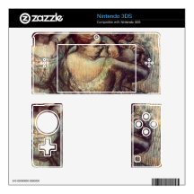Edgar Degas - Four dancers in half figure 3DS Decal