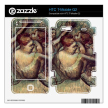 Edgar Degas - Four dancers in half figure Skins For HTC T-Mobile G2