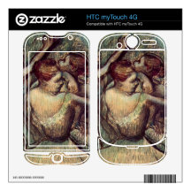 Edgar Degas - Four dancers in half figure Skins For HTC myTouch 4G
