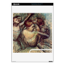 Edgar Degas - Four dancers in half figure PS3 Slim Console Decals