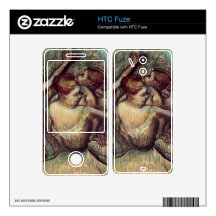 Edgar Degas - Four dancers in half figure HTC Fuze Decals