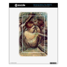Edgar Degas - Four dancers in half figure Samsung Galaxy Tab Skins