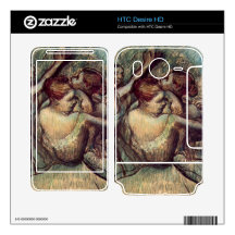 Edgar Degas - Four dancers in half figure HTC Desire HD Skins