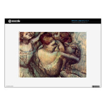 Edgar Degas - Four dancers in half figure Decal For Netbook