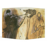 Edgar Degas Horse and Rider 3 Ring Binders