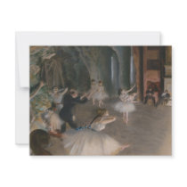 Edgar Degas Custom Invitations
