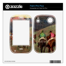 Edgar Degas - Jockeys in Training Skin For Palm Pre Plus